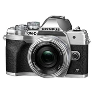 Aparaty Cyfrowe - Olympus OM-D E-M10 Mark IV + 14-42 EZ Srebrny - miniaturka - grafika 1