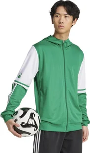 Bluza męska adidas Squadra 25 Hoody zielono-biała JP3164 M - Bluzy męskie - miniaturka - grafika 1