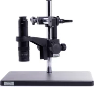 Mikroskopy i lupy - Mikroskop Cyfrowy Kamera FULL HD Oświetlenie 56x LED Ramię Techrebal 10A - miniaturka - grafika 1