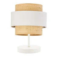 Lampy stojące - Lampa stołowa boho AWINION II BOHO, biały/biały - miniaturka - grafika 1