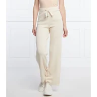 Spodnie damskie - Peserico Spodnie dzianinowe | Relaxed fit - miniaturka - grafika 1