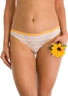 Majtki damskie - FIGI DAMSKIE LPR 960 SALE XL biały/fioletowy/żółty - miniaturka - grafika 1