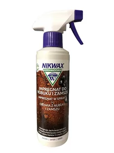 Nikwax Impregnat do butów do nubuku i zamszu Spray-On 300ml - Środki do obuwia i ubrań - miniaturka - grafika 1
