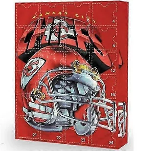 Świąteczny kalendarz adwentowy Kansas City Chiefs świąteczny kalendarz adwentowy Boże Narodzenie Blind Box - Ozdoby bożonarodzeniowe - miniaturka - grafika 1