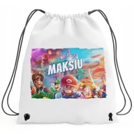 Torby szkolne - WOREK PLECAK NA WF SUPER MARIO BROS PREZENT Y5 - miniaturka - grafika 1