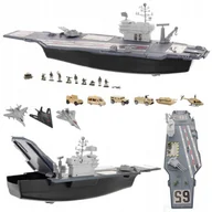 Samoloty i helikoptery - Lt376 Lotniskowiec Statek Wojskowy Samolot Auta - miniaturka - grafika 1