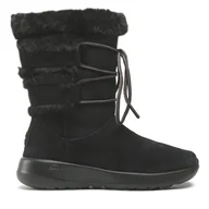 Botki damskie - Botki Skechers Cyclone-144020/BBK Czarny - miniaturka - grafika 1