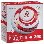 Puzzle okrągłe 300 PZPN - piłka