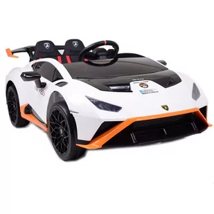 Oryginalne Driftujące Lamborghini Huracan Sto Białe Na Akumulator/smt-555-24v - Pojazdy elektryczne dla dzieci - miniaturka - grafika 1