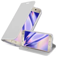 Etui i futerały do telefonów - Pokrowiec Ochronny Do Samsung Galaxy S7 Etui w CLASSY SREBRNY Case Obudowa Ochronny Cover Cadorabo - miniaturka - grafika 1