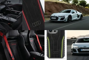 Audi Genuine Leather MagSafe iPhone 14 Pro Max 6.7" czarno-czerwony/black-red hardcase AU-TPUPCMIP14PM-R8/D3-RD - Etui i futerały do telefonów - miniaturka - grafika 12