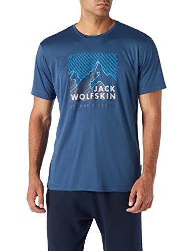 Jack Wolfskin Męska Koszulka Peak Graphic T M