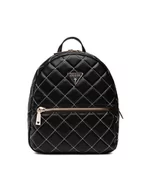 Plecaki - Guess Plecak Cessily Backpack HWQC76 79320 Czarny - miniaturka - grafika 1