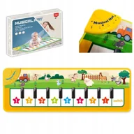 Maty edukacyjne - Mata Muzyczna Interaktywna Dla Maluszka Zwierzątka Ly898-1B - miniaturka - grafika 1