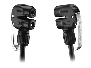 Lezyne Głowica pompy Slip-Fit Dual, czarny, 1-Dual-V104 1-DUAL-V104 - Akcesoria rowerowe - miniaturka - grafika 1