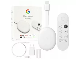 GOOGLE Chromecast 4.0 Google TV Full HD US - Ceny i opinie na Skapiec.pl