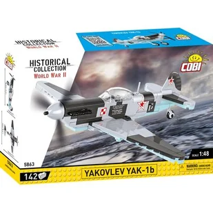 Cobi Klocki 5863 Samolot Yakovlev Yak-1B Hc Wwii -142 Kl. - Klocki - miniaturka - grafika 1