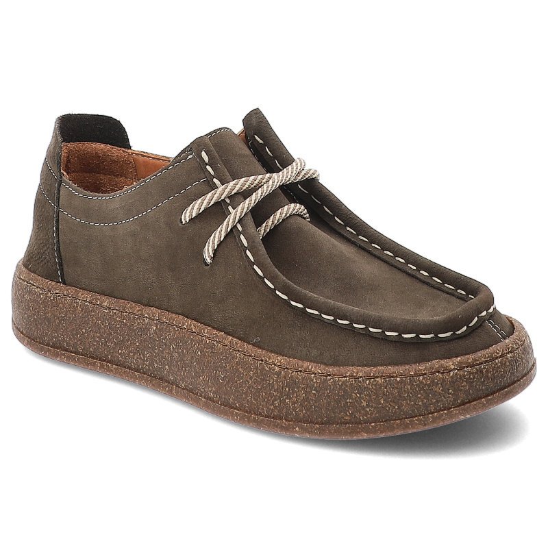 Półbuty ARTIKER - 59C2627 Dark Brown Nubuck -37