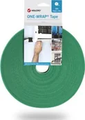 Taśmy klejące - VELCRO One Wrap o szerokości 50 mm, zielona, 25 m - miniaturka - grafika 1
