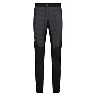 CMP Damskie spodnie outdoorowe czarny czarny 40 - Spodnie damskie - miniaturka - grafika 1