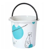 Kosze na bieliznę - Wiadro na pranie Bąbelki 10L Rotho - miniaturka - grafika 1