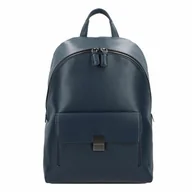 Torby na laptopy - Calvin Klein Iconic Plaque Plecak 40 cm Komora na laptopa ck navy - miniaturka - grafika 1