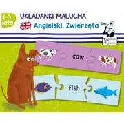 Układanki dla dzieci - Układanki malucha Angielski Zwierzęta - miniaturka - grafika 1