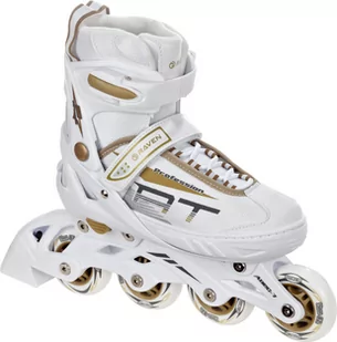 Rolki Łyżwy 4w1 Raven Profession White/Gold 38-42 - Rolki - miniaturka - grafika 1