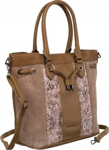 David Jones Torba damska ze skóry ekologicznej z motywem skóry węża - David Jones NoSize - Torebki damskie - miniaturka - grafika 1