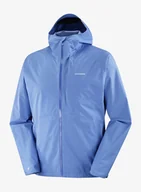 Kurtki męskie - Kurtka do biegania Salomon Bonatti WP Jacket - ultramarine - miniaturka - grafika 1