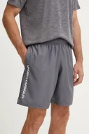 Spodenki męskie - Under Armour szorty treningowe Tech kolor szary - miniaturka - grafika 1