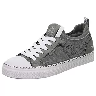MUSTANG Damskie 1376-302 sneakersy, zielone/szare, 36 EU - Sneakersy damskie - miniaturka - grafika 1