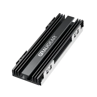 GRAUGEAR G-PS5HS02 system chłodzenia komputerów Dysk SSD Radiator Czarny, Srebrny - Tuning komputera - akcesoria - miniaturka - grafika 1
