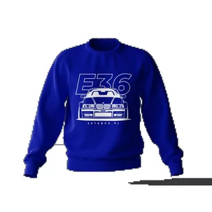 Bluza BMW E36 niebieska-XXL - Odzież do sportów motorowych - miniaturka - grafika 1