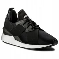 Buty sportowe damskie - Puma buty damskie Muse Satin 635534 03 38 - miniaturka - grafika 1