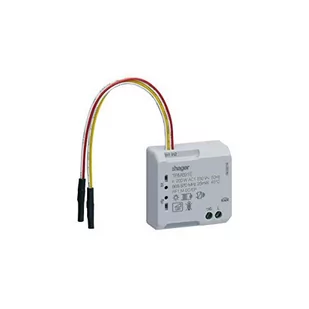 Hager Polo KNX Ściemniacz elektroniczny Quicklink 1-krotny + 2 wejścia bezpotencjałowe RF TRM691E TRM691E - Gniazdka elektryczne - miniaturka - grafika 1
