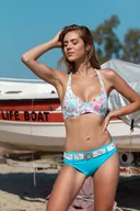 Stroje kąpielowe - Kostium kąpielowy Serena (5) soft Niebieski (Rozmiar 46/46) - miniaturka - grafika 1