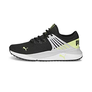 PUMA Męskie trampki Pacer Future, Black-Platinum Gray-Lily PAD, 4,5 UK - Trampki męskie - miniaturka - grafika 1