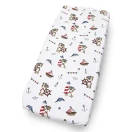 Prześcieradła dla dzieci - Kerstin PRZEŚCIERADŁO DO KOŁYSKI 90x40 cm BAWEŁNA - miniaturka - grafika 1