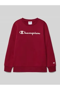 Bluza z nadrukiem z logo - Champion - Bluzy damskie - miniaturka - grafika 1