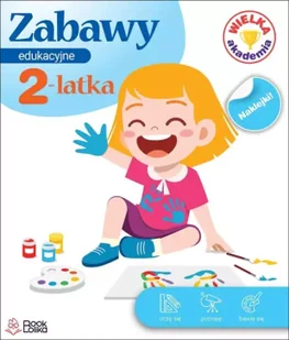 Zabawy edukacyjne 2-latka. Wielka Akademia - Książki edukacyjne - miniaturka - grafika 1