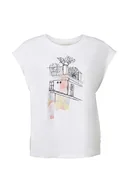 Koszulki i topy damskie - ESPRIT T-shirt damski, 100 / biały, XS - miniaturka - grafika 1