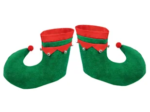 Buty Elfa - 1 para - Dodatki do strojów karnawałowych - miniaturka - grafika 1