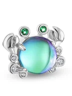 Charmsy - CHARM'S Srebrny charms z cyrkoniami - miniaturka - grafika 1