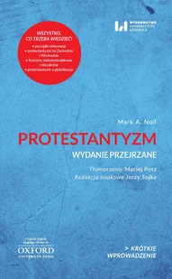 Wydawnictwo Uniwersytetu Łódzkiego Protestantyzm Wydanie przejrzane Krótkie Wprowadzenie 2 - Religia i religioznawstwo - miniaturka - grafika 1