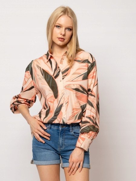 HEAVY TOOLS DAMSKA KOSZULA BLUZKA RIMBA LEAF M