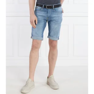 Pepe Jeans London Jeansowe szorty | Straight fit - Spodenki męskie - miniaturka - grafika 1