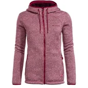 Bluzy damskie - Bluza damska Vaude Sentino III polarowa z kapturem-3XL - miniaturka - grafika 1