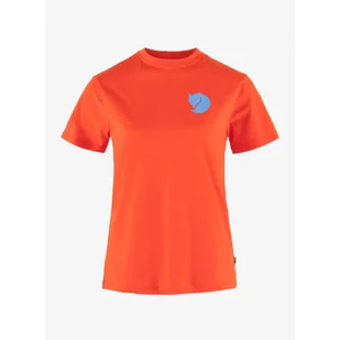 Koszulka damska Fjallraven Fox Boxy Logo Tee - Koszulki sportowe damskie - miniaturka - grafika 1