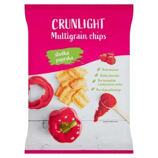 Crunlight - Chrupki wielozbożowe o smaku papryki słodkiej - Chrupki - miniaturka - grafika 1
